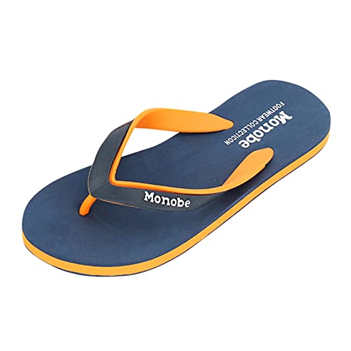 AMDOLE Sandalen Sale Damen Orthopedic Shoes For Women Hausschuhe für Frauen Casual Strandschuhe Flip Flops Flache Schuhe Tanga Sandalen Hausschuhe (Blue, 39) von AMDOLE