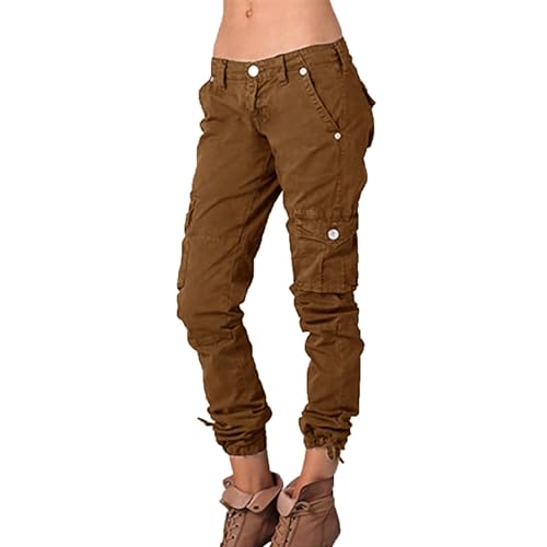 AMDOLE Weiße Hose Damen Medizin Stretch 48 Damen Multi Pocket Cargo Freizeithose Elastische Taille Korsett Seilhose Lack Kleidung Damen Hose AMDOLE Weiße Hose Damen Medizin Stretch 48 Damen Multi Pocket Cargo Freizeithose Elastische Taille Korsett Seilhose Lack Kleidung Damen Hose von AMDOLE