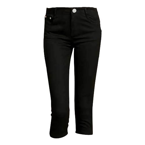 Deals of The Day Jeans Damen Only Only 3/4 Jeans Damen Rote Jogginghose Damen Sportshorts Maedchen 116 Jogginghose 3/4 Damen Spring Pants for Women 2024 von AMDOLE