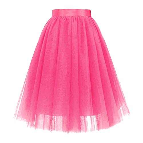 Prime Deals of The Day Today Only Karneval Kostüm Damen Faschingszubehör Tüllrock Damen Led Tütü Damen Gold Rock Damen Rotes Tutu Damen Schwarzer Tüllrock Mädchen Kostüm Froschkönigin Damen von AMDOLE