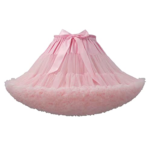 Prime Deals of The Day Today Only Karneval Kostüm Damen Katzen Rock Party Rock Damen Kurz Tutu Rock Fasching Tüllrock Tüllrock Karneval Damen 80Er Puffy Tüllrock Schwarzes Kurzes Kleid Halloween von AMDOLE