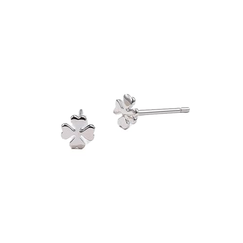 AMDXD Ohrstecker Echt Silber Damen, Blatt Damenohrstecker, 999 Sterling Silber Damen Ohrringe Modeschmuck, Stil 4 AMDXD Ohrstecker Echt Silber Damen, Blatt Damenohrstecker, 999 Sterling Silber Damen Ohrringe Modeschmuck, Stil 4 von AMDXD