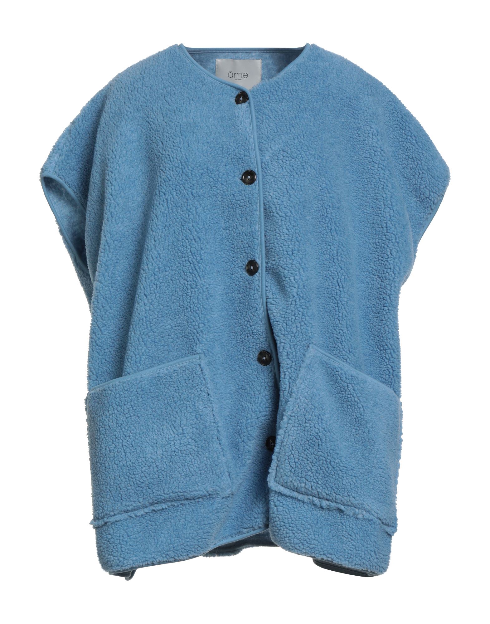 ÂME ANTWERP Shearling- & Kunstfell Damen Azurblau von ÂME ANTWERP