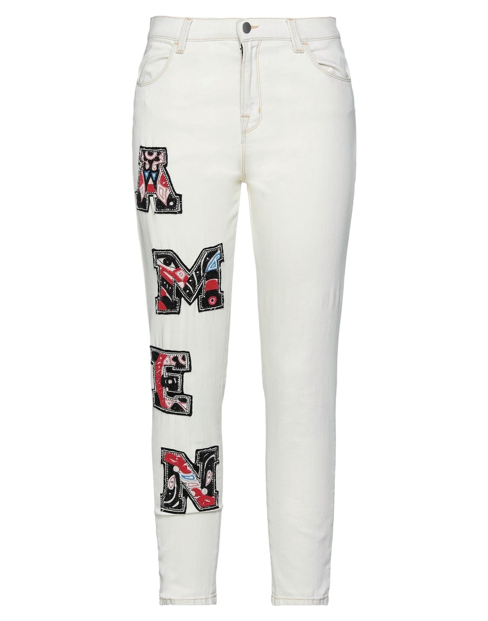 Jeanshose Damen Beige Jeanshose Damen Beige von AMEN
