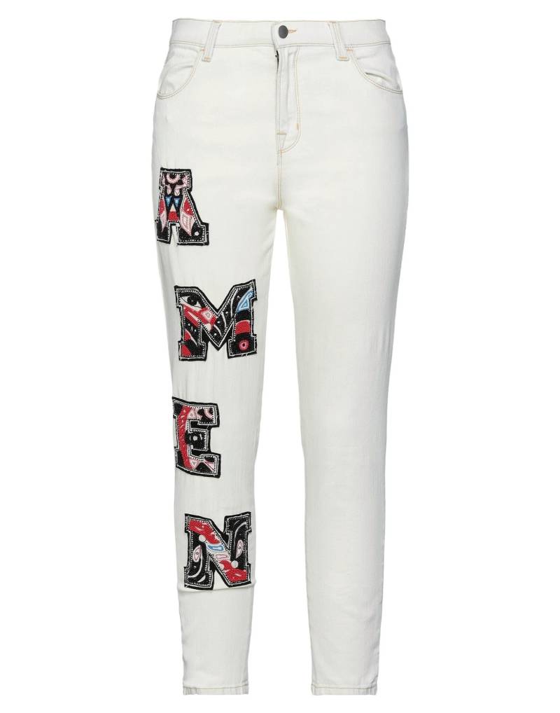 Jeanshose Damen Beige Jeanshose Damen Beige von AMEN