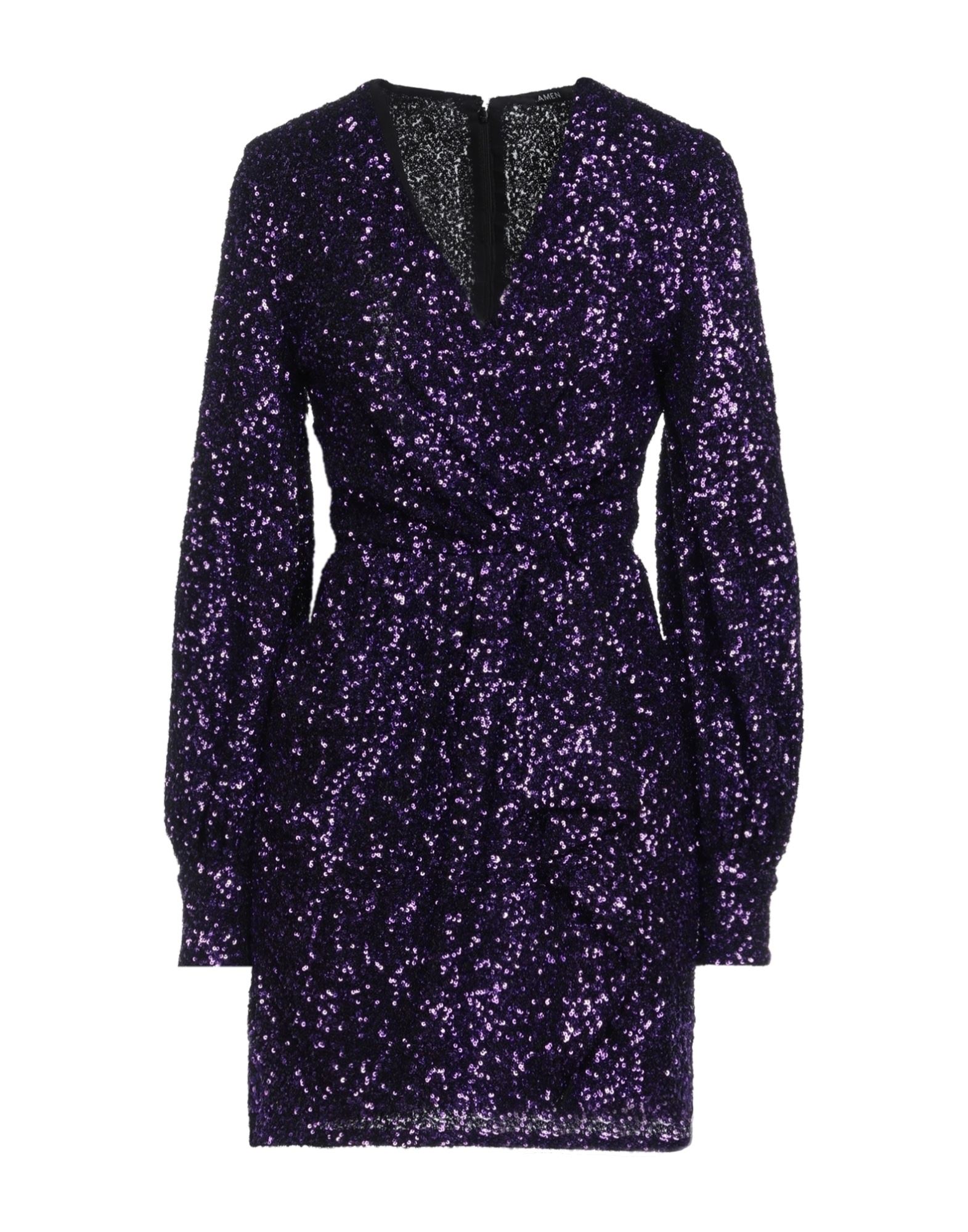 Mini-kleid Damen Violett von AMEN