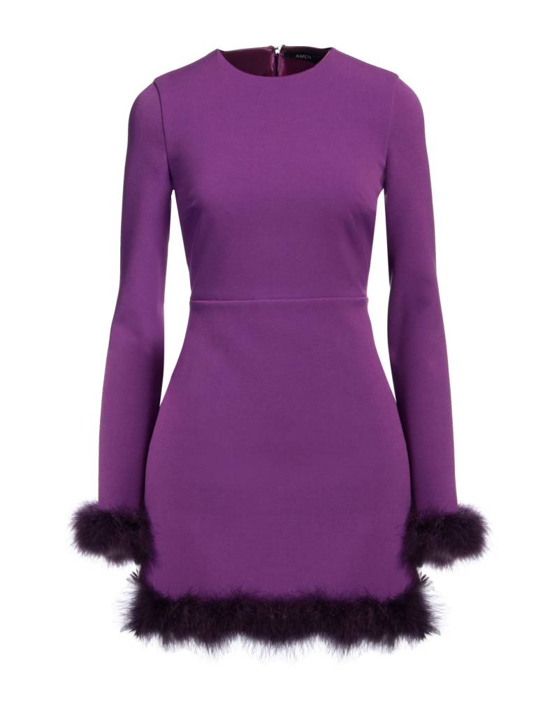 Mini-kleid Damen Violett von AMEN