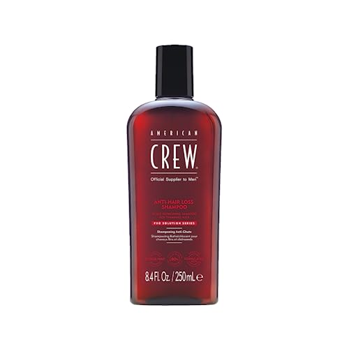 AMERICAN CREW – Fortifying Shampoo, 250 ml, Pflegeshampoo für Männer, Haarprodukt für die tägliche Reinigung & mehr Volumen, Pflegeprodukt für dünner werdendes Haar von AMERICAN CREW