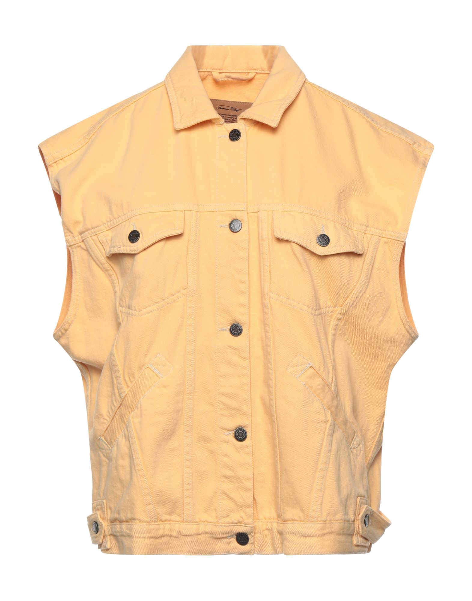 AMERICAN VINTAGE Jeansjacke/-mantel Damen Pfirsich von AMERICAN VINTAGE