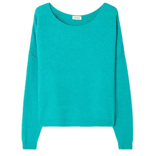 American Vintage Oversized Pullover DAMSVILLE mit Wolle XS-S Blau American Vintage Oversized Pullover DAMSVILLE mit Wolle XS-S Blau von American Vintage