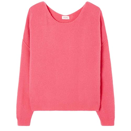 AMERICAN VINTAGE Strickpullover DAMSVILLE mit Wolle M-L Pink von AMERICAN VINTAGE