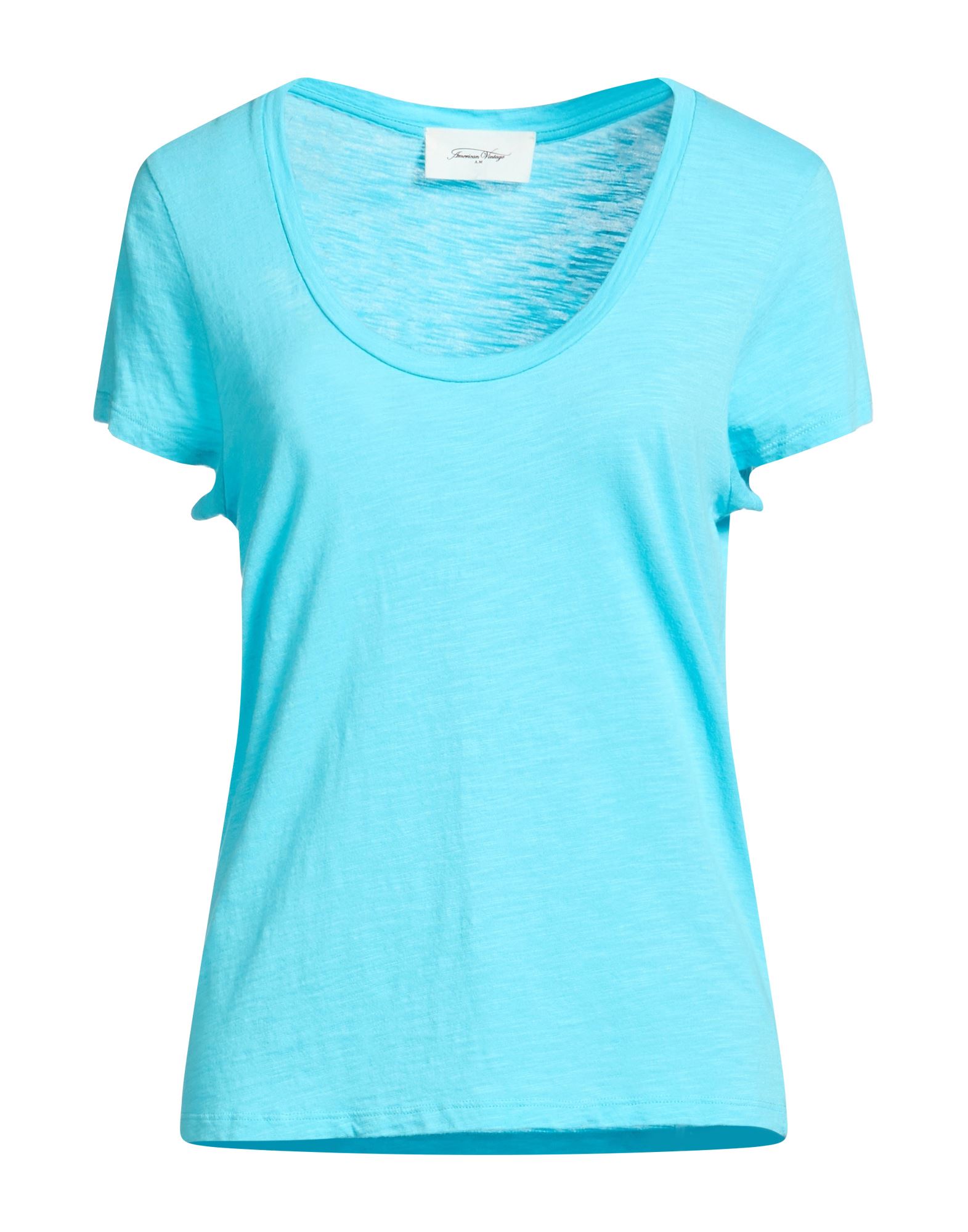 AMERICAN VINTAGE T-shirts Damen Azurblau von AMERICAN VINTAGE