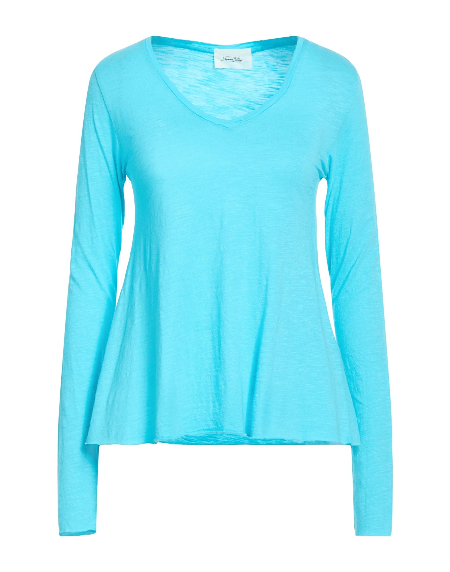 AMERICAN VINTAGE T-shirts Damen Azurblau von AMERICAN VINTAGE