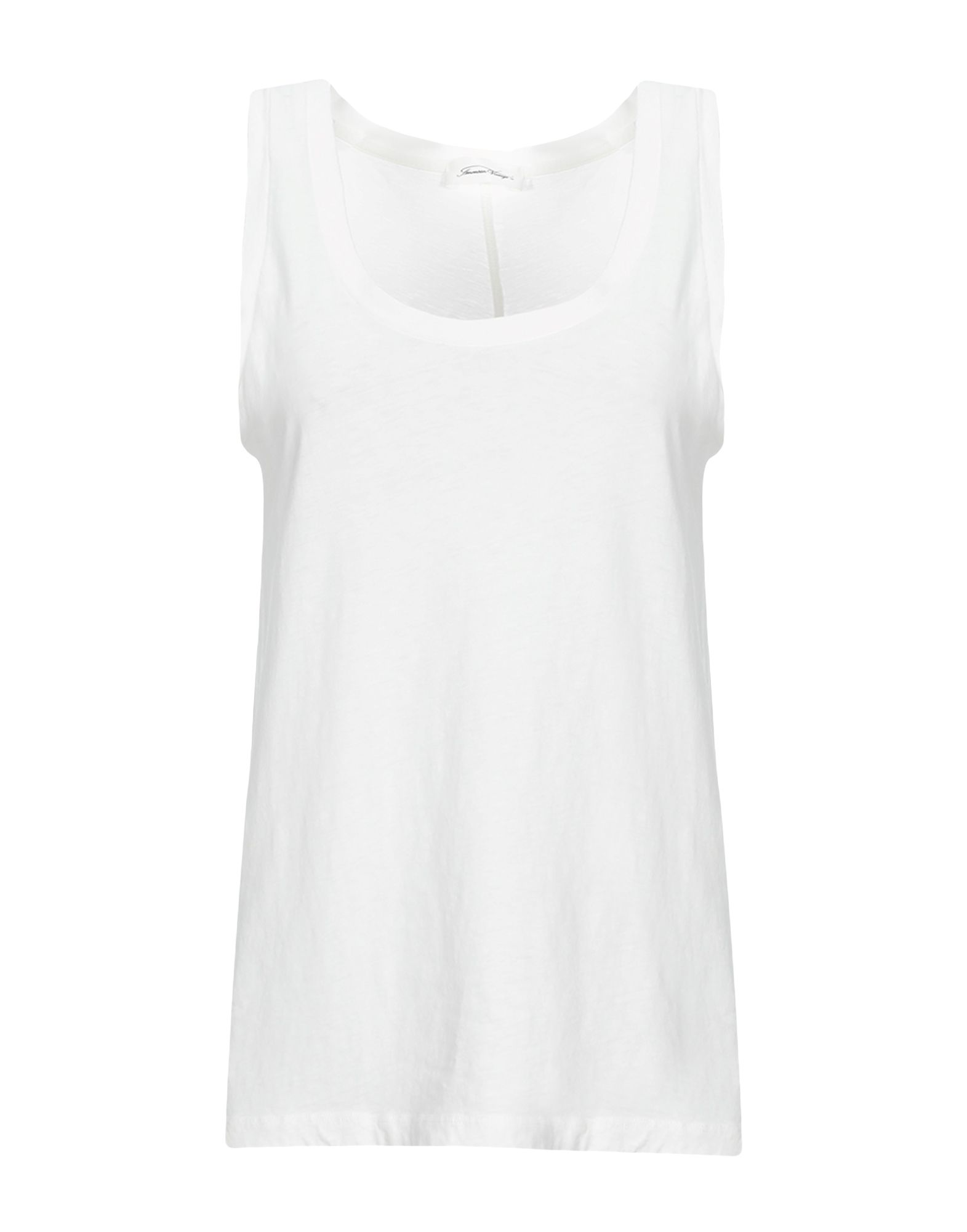AMERICAN VINTAGE Tank Top Damen Weiß von AMERICAN VINTAGE