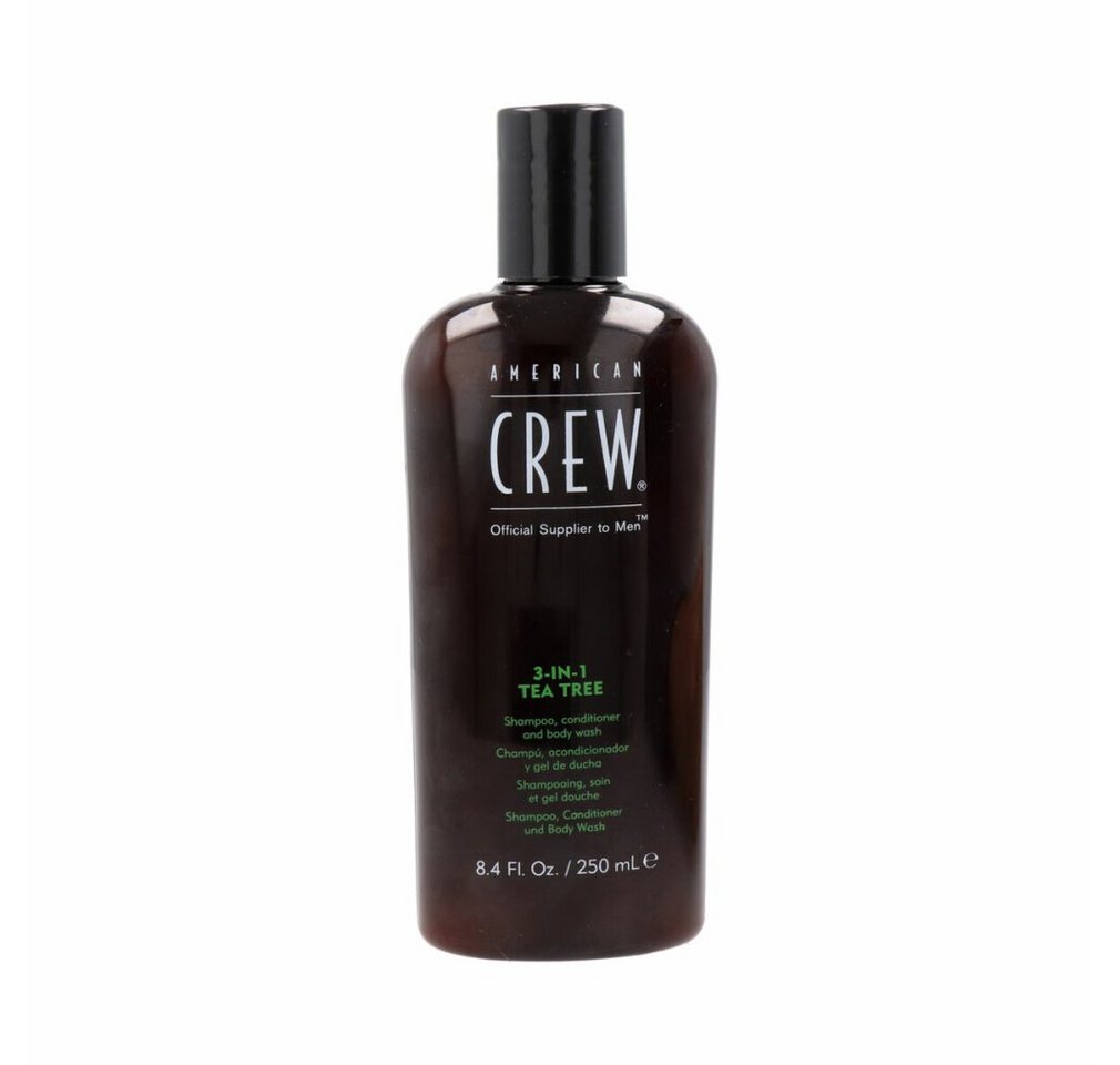 AMERICAN Haarshampoo Crew Crew 3In1 Tea Tree 8.45Oz/250ml AMERICAN Haarshampoo Crew Crew 3In1 Tea Tree 8.45Oz/250ml von AMERICAN