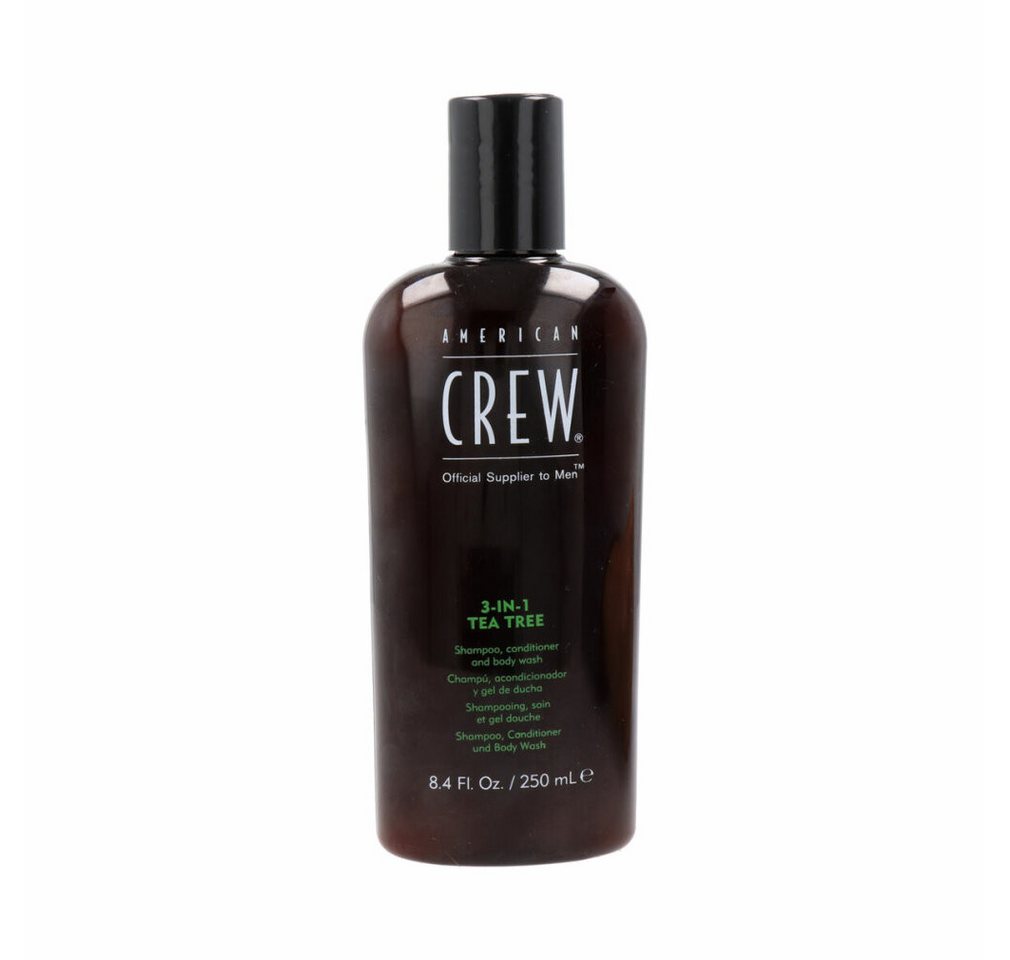 AMERICAN Haarshampoo Crew Crew 3In1 Tea Tree 8.45Oz/250ml AMERICAN Haarshampoo Crew Crew 3In1 Tea Tree 8.45Oz/250ml von AMERICAN