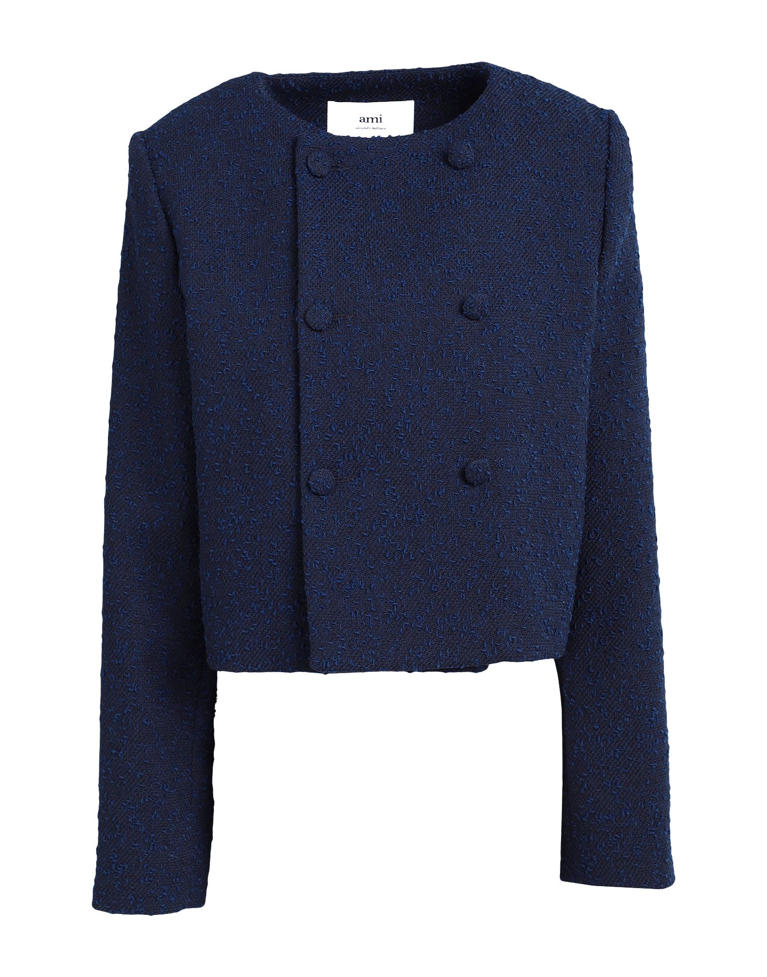 AMI ALEXANDRE MATTIUSSI Blazer Damen Marineblau von AMI ALEXANDRE MATTIUSSI