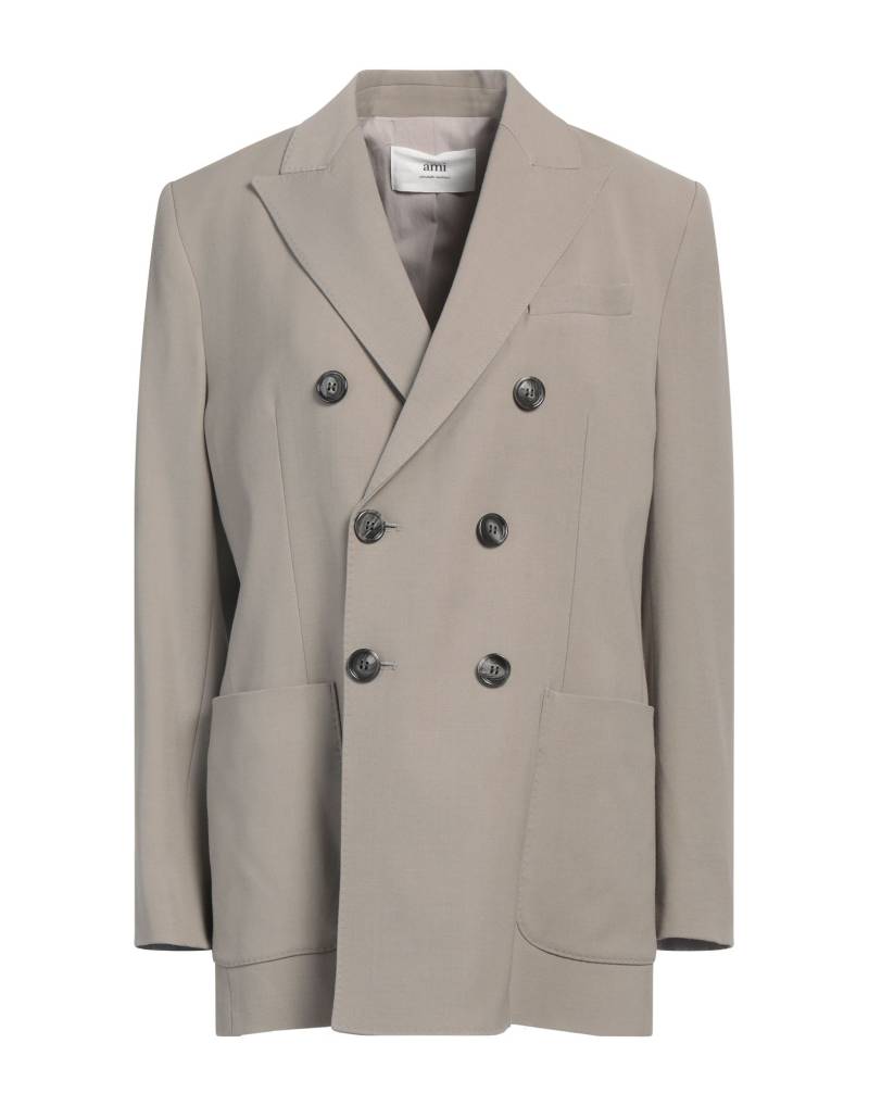 AMI ALEXANDRE MATTIUSSI Blazer Damen Maulwurfsgrau von AMI ALEXANDRE MATTIUSSI