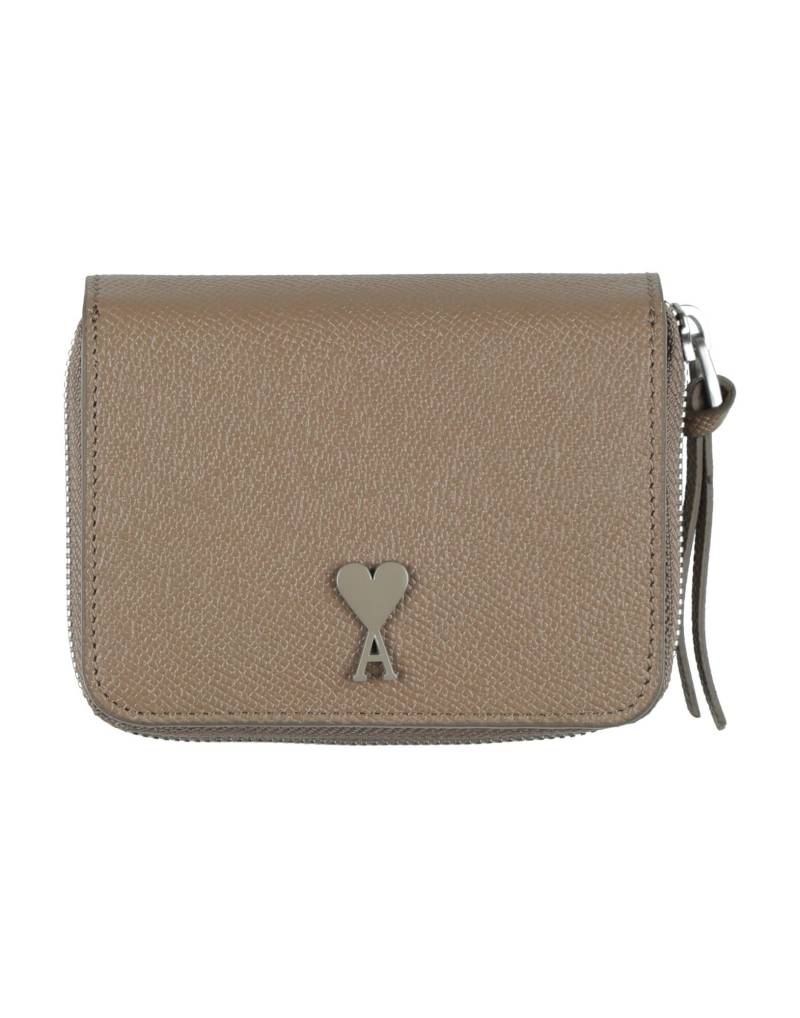 AMI ALEXANDRE MATTIUSSI Brieftasche Damen Khaki von AMI ALEXANDRE MATTIUSSI