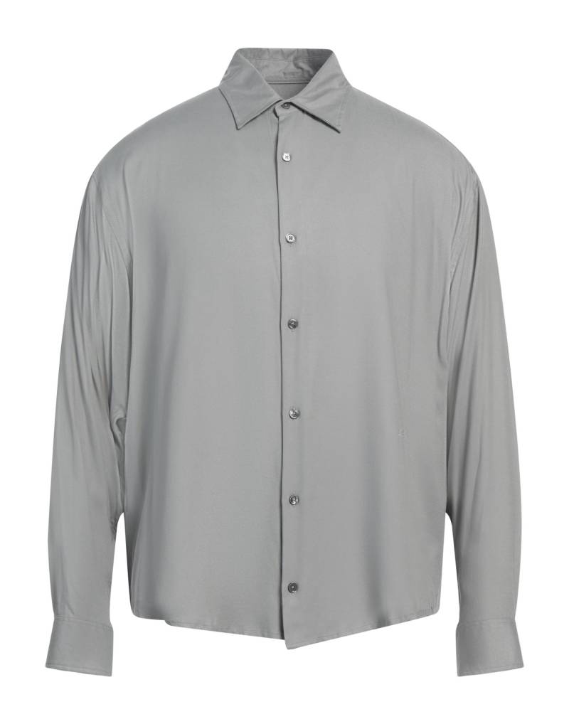 AMI ALEXANDRE MATTIUSSI Hemd Herren Grau von AMI ALEXANDRE MATTIUSSI