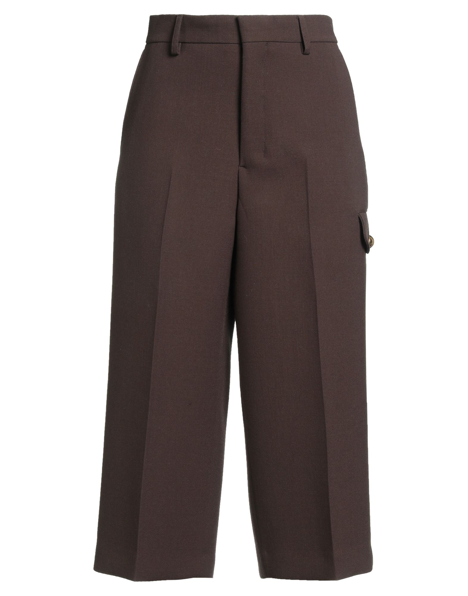 AMI ALEXANDRE MATTIUSSI Hose Damen Dunkelbraun AMI ALEXANDRE MATTIUSSI Hose Damen Dunkelbraun von AMI ALEXANDRE MATTIUSSI