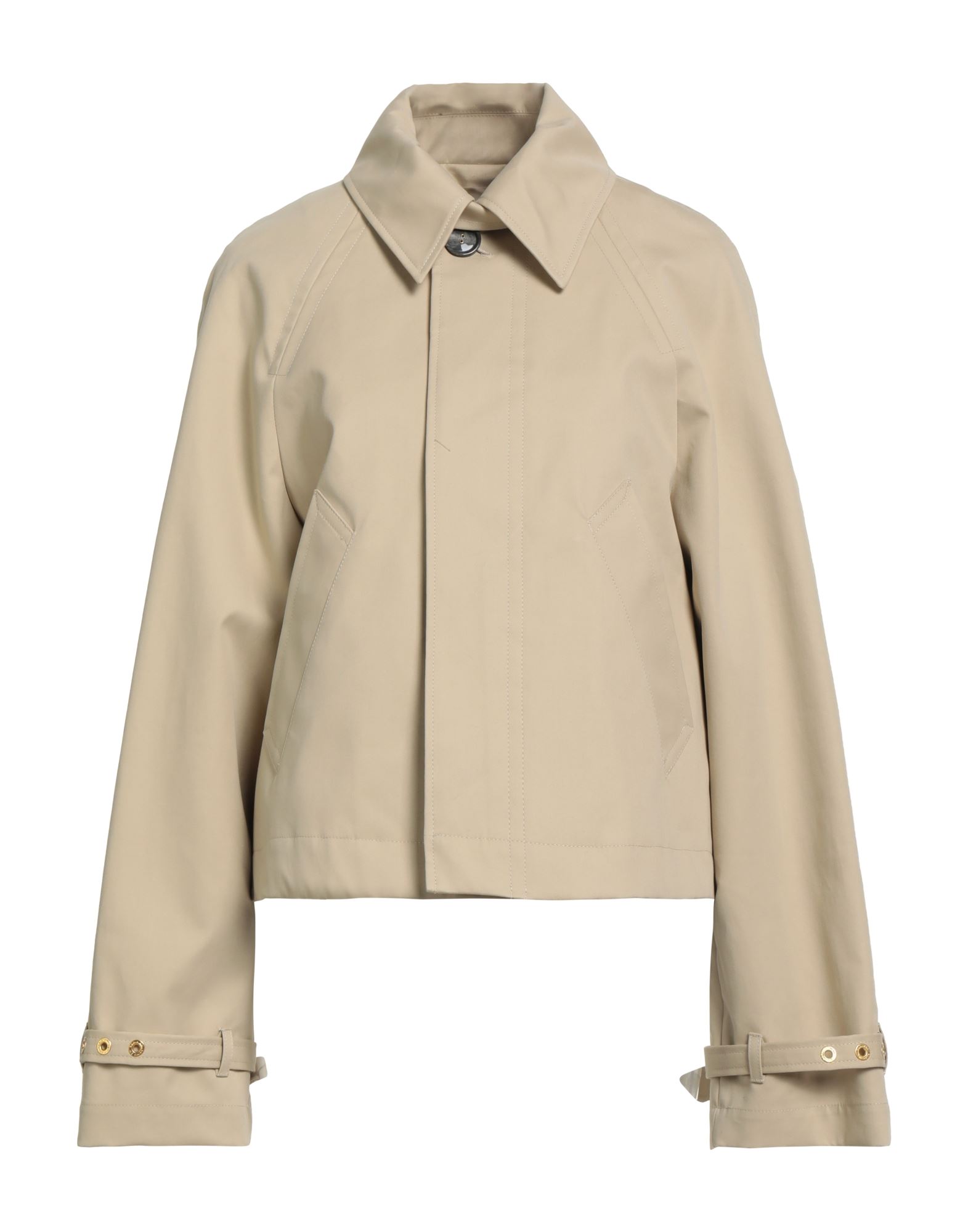 AMI ALEXANDRE MATTIUSSI Jacke & Anorak Damen Beige von AMI ALEXANDRE MATTIUSSI