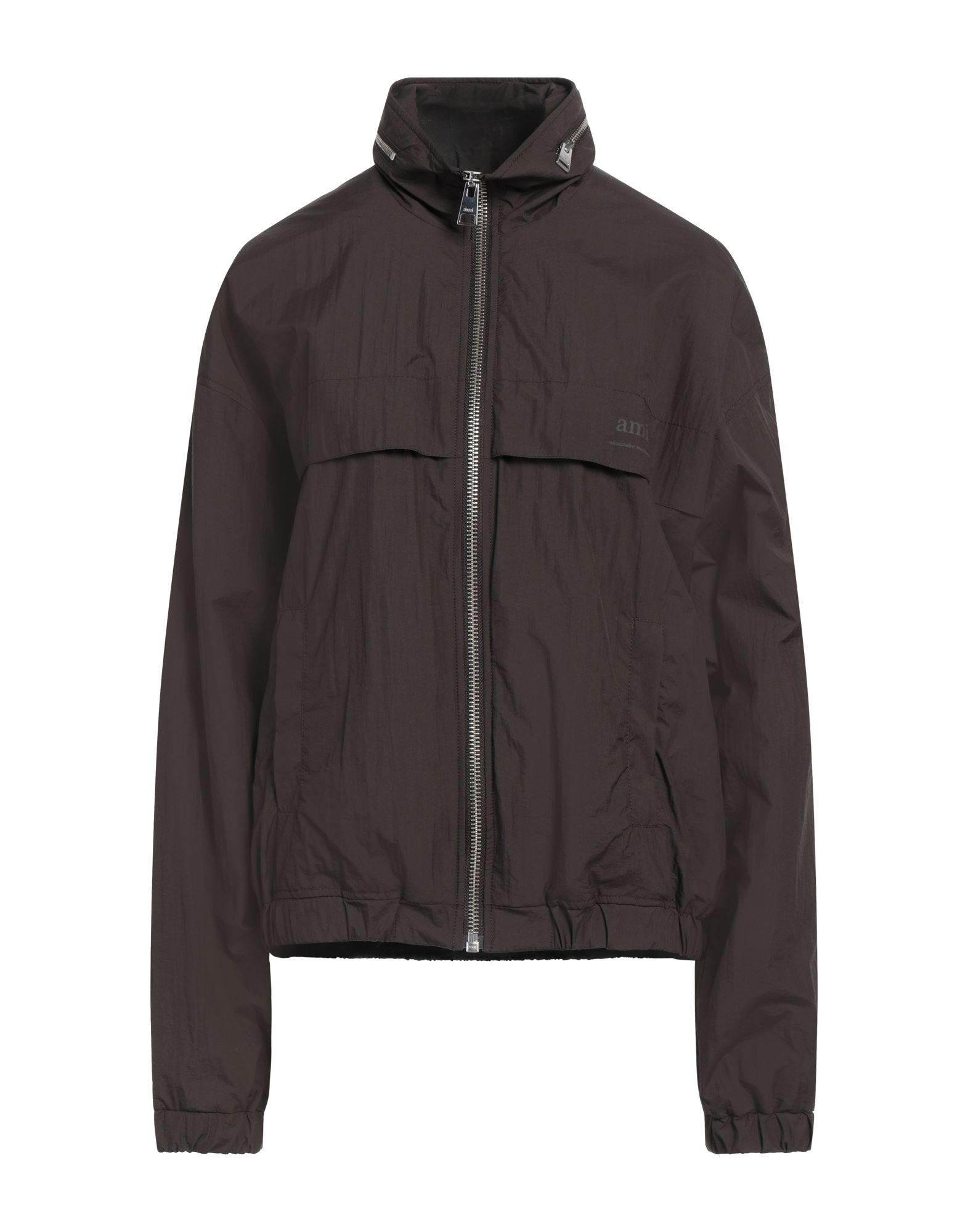 AMI ALEXANDRE MATTIUSSI Jacke & Anorak Damen Dunkelbraun von AMI ALEXANDRE MATTIUSSI