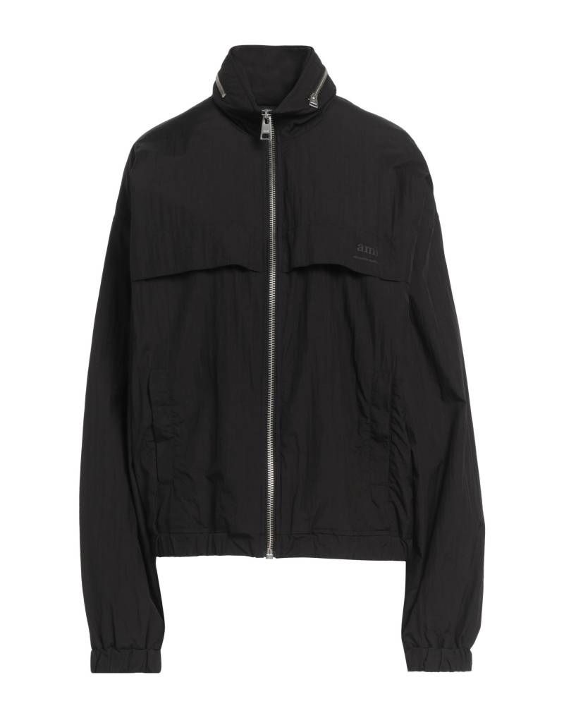 AMI ALEXANDRE MATTIUSSI Jacke & Anorak Damen Schwarz von AMI ALEXANDRE MATTIUSSI