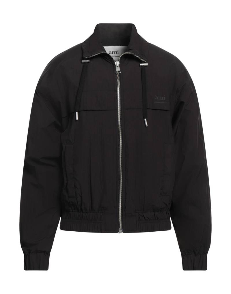 AMI ALEXANDRE MATTIUSSI Jacke & Anorak Herren Schwarz von AMI ALEXANDRE MATTIUSSI