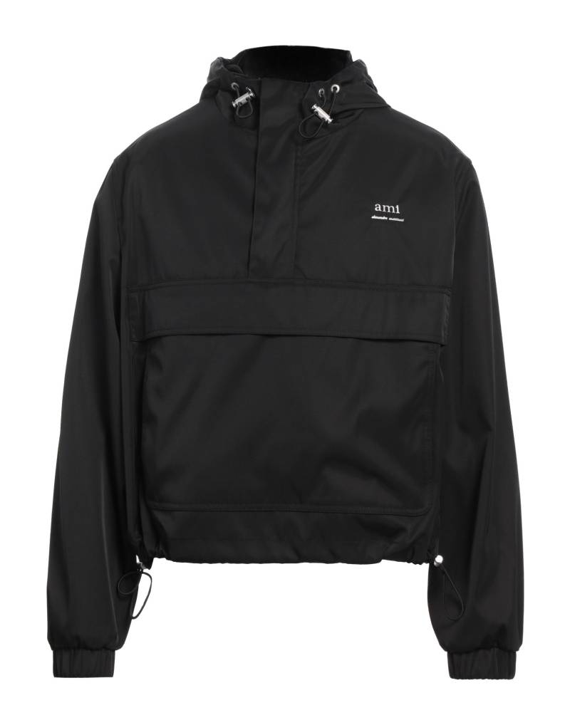 AMI ALEXANDRE MATTIUSSI Jacke & Anorak Herren Schwarz von AMI ALEXANDRE MATTIUSSI