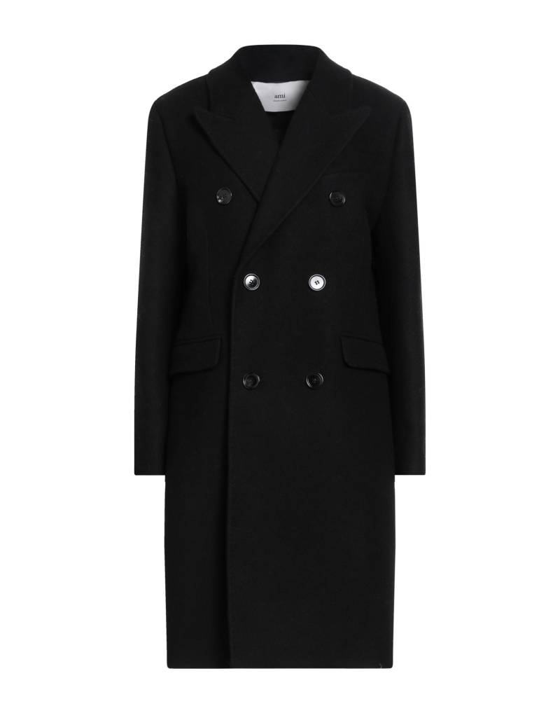 AMI ALEXANDRE MATTIUSSI Mantel Damen Schwarz von AMI ALEXANDRE MATTIUSSI