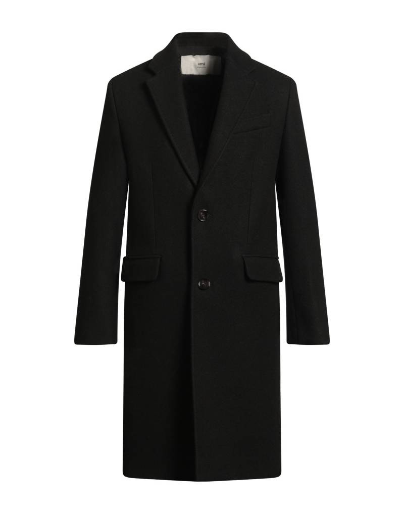 AMI ALEXANDRE MATTIUSSI Mantel Herren Schwarz von AMI ALEXANDRE MATTIUSSI