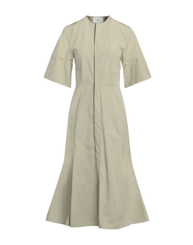 AMI ALEXANDRE MATTIUSSI Midi-kleid Damen Salbeigrün von AMI ALEXANDRE MATTIUSSI