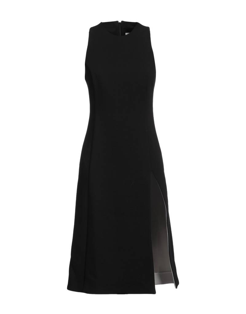 AMI ALEXANDRE MATTIUSSI Midi-kleid Damen Schwarz von AMI ALEXANDRE MATTIUSSI