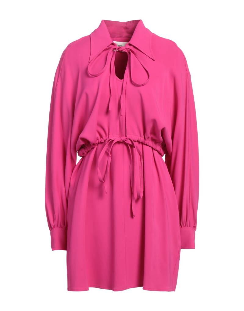 AMI ALEXANDRE MATTIUSSI Mini-kleid Damen Fuchsia von AMI ALEXANDRE MATTIUSSI