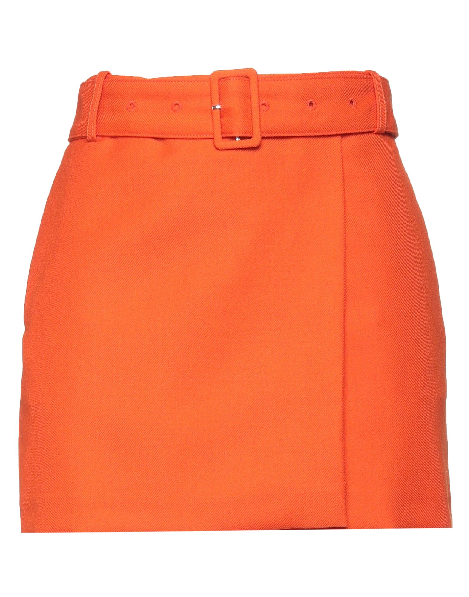 AMI ALEXANDRE MATTIUSSI Minirock Damen Orange von AMI ALEXANDRE MATTIUSSI