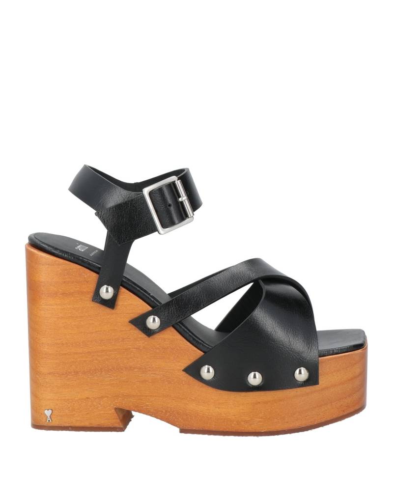 AMI ALEXANDRE MATTIUSSI Sandale Damen Schwarz von AMI ALEXANDRE MATTIUSSI