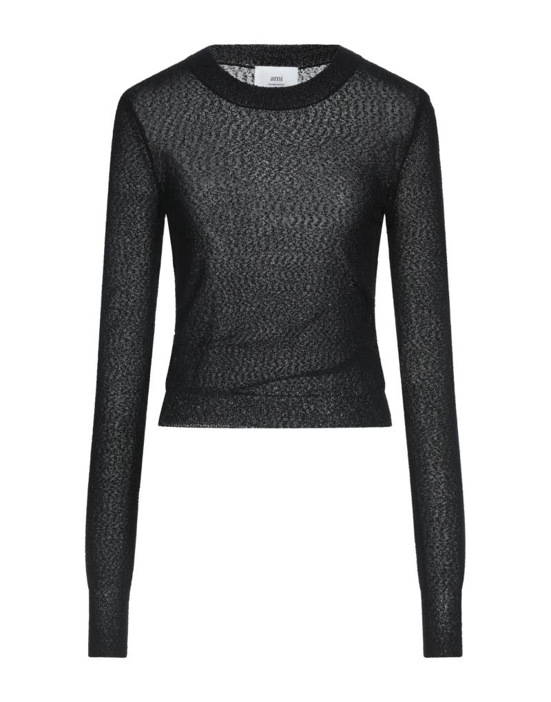 AMI ALEXANDRE MATTIUSSI Pullover Damen Schwarz von AMI ALEXANDRE MATTIUSSI
