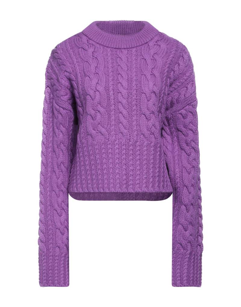 AMI ALEXANDRE MATTIUSSI Pullover Damen Violett von AMI ALEXANDRE MATTIUSSI