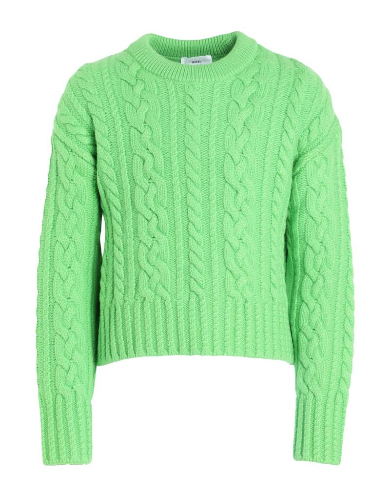 AMI ALEXANDRE MATTIUSSI Pullover Herren Limettengrün von AMI ALEXANDRE MATTIUSSI