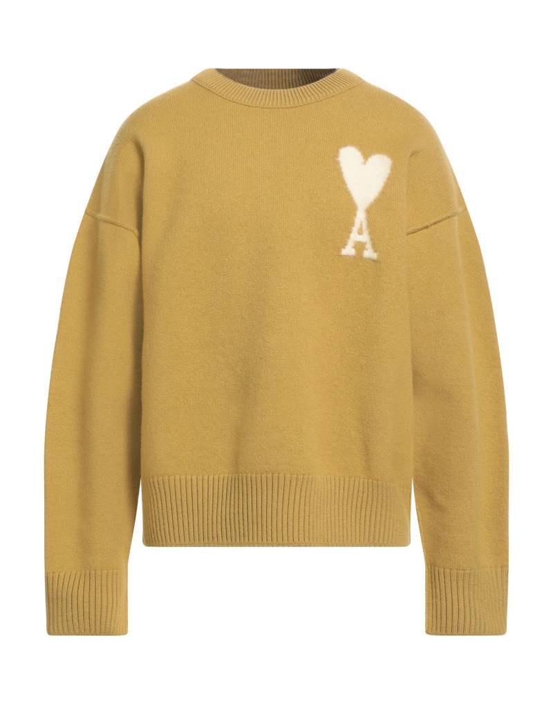 AMI ALEXANDRE MATTIUSSI Pullover Herren Senf von AMI ALEXANDRE MATTIUSSI