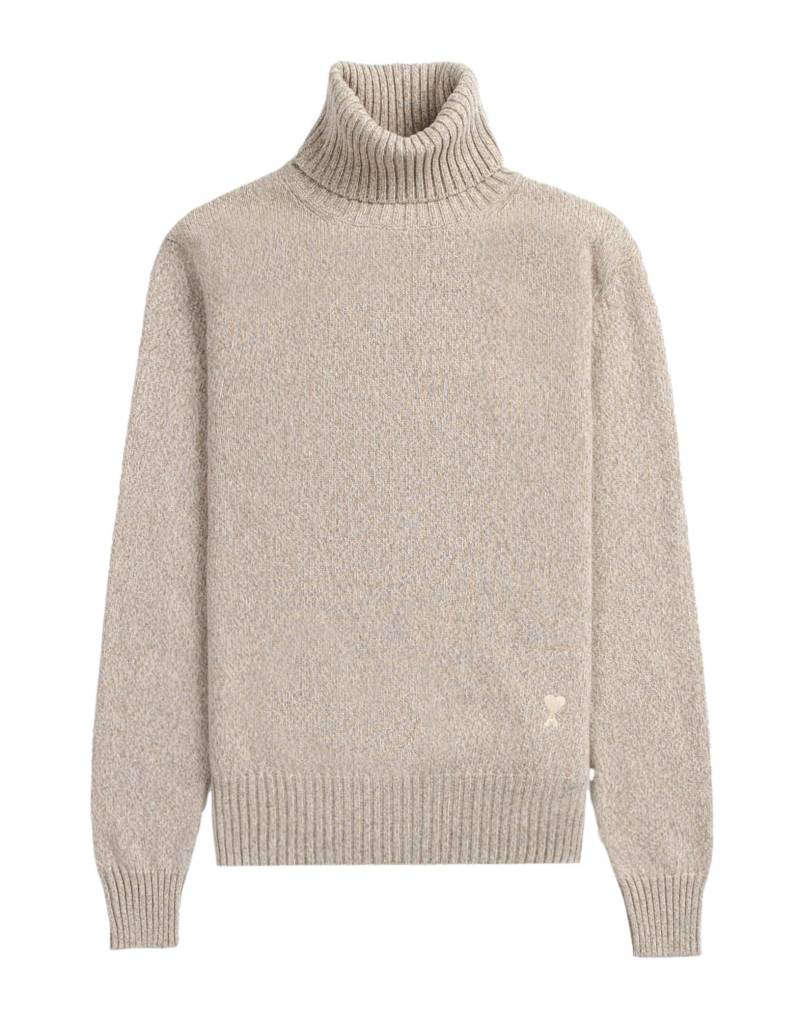 AMI ALEXANDRE MATTIUSSI Rollkragenpullover Herren Hellgrau von AMI ALEXANDRE MATTIUSSI