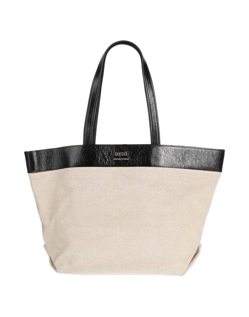 AMI ALEXANDRE MATTIUSSI Schultertasche Damen Beige von AMI ALEXANDRE MATTIUSSI