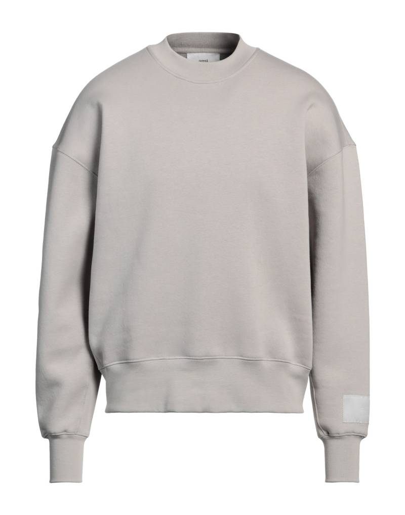 AMI ALEXANDRE MATTIUSSI Sweatshirt Herren Hellgrau von AMI ALEXANDRE MATTIUSSI