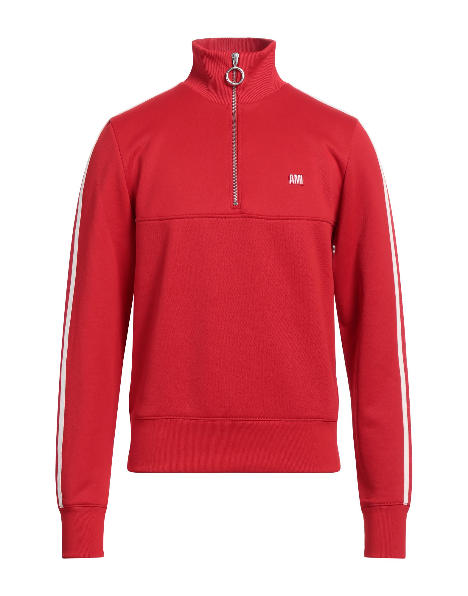 AMI ALEXANDRE MATTIUSSI Sweatshirt Herren Rot von AMI ALEXANDRE MATTIUSSI