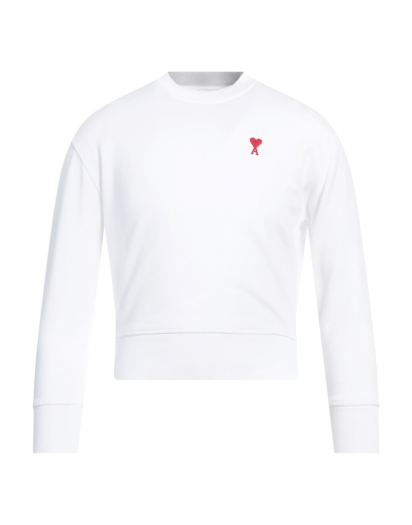 AMI ALEXANDRE MATTIUSSI Sweatshirt Herren Weiß AMI ALEXANDRE MATTIUSSI Sweatshirt Herren Weiß von AMI ALEXANDRE MATTIUSSI