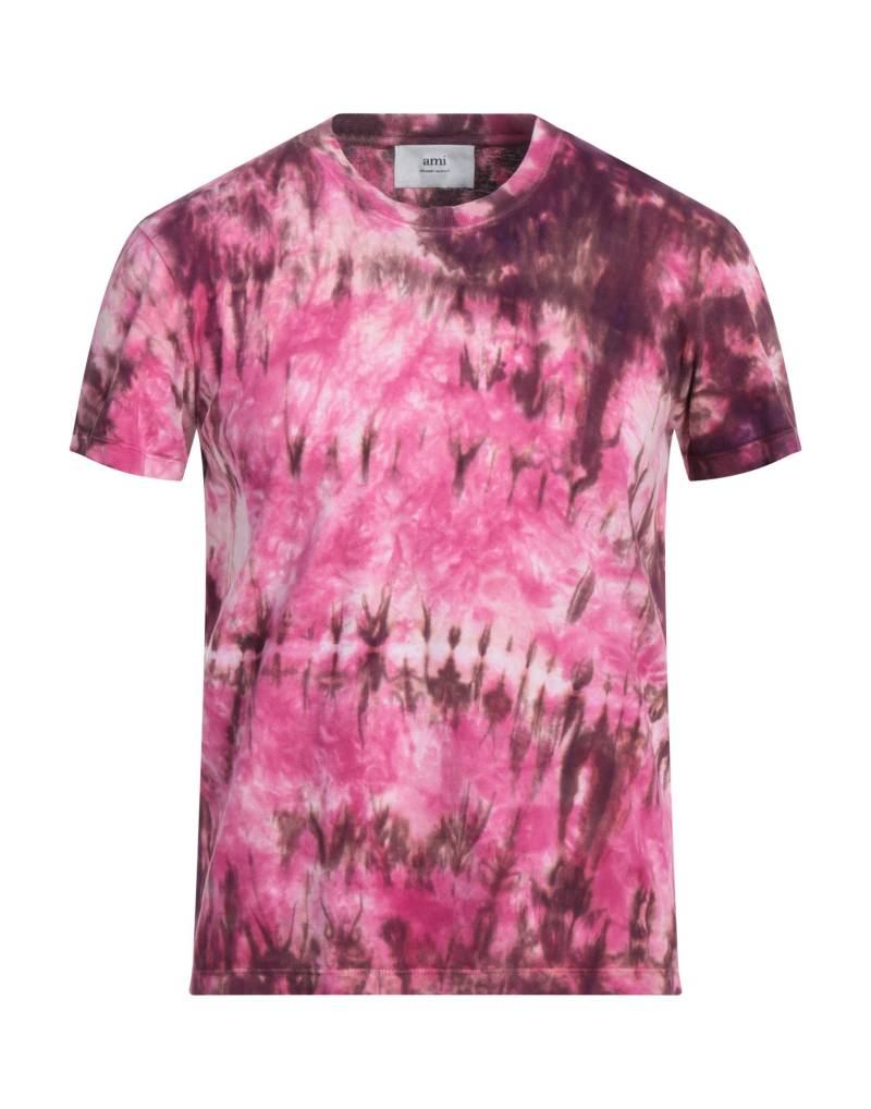 AMI ALEXANDRE MATTIUSSI T-shirts Herren Fuchsia von AMI ALEXANDRE MATTIUSSI