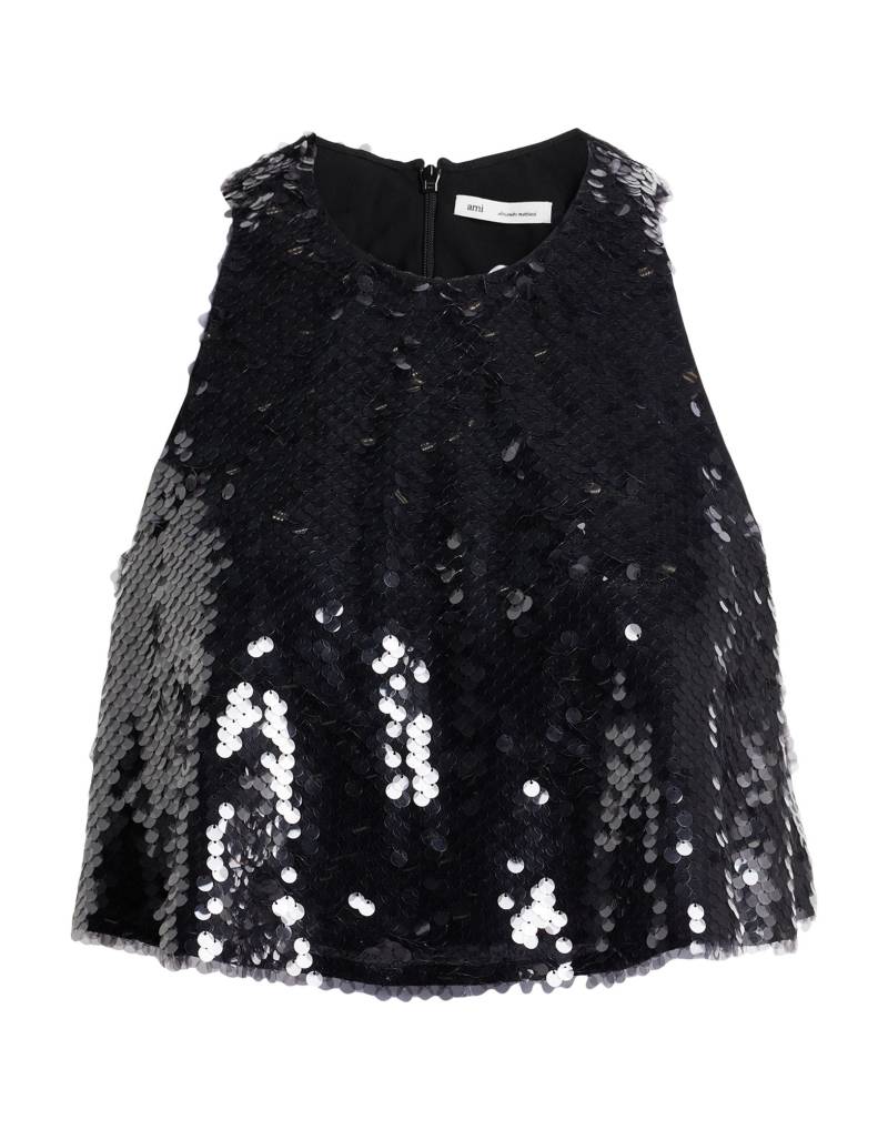 AMI ALEXANDRE MATTIUSSI Top Damen Schwarz von AMI ALEXANDRE MATTIUSSI