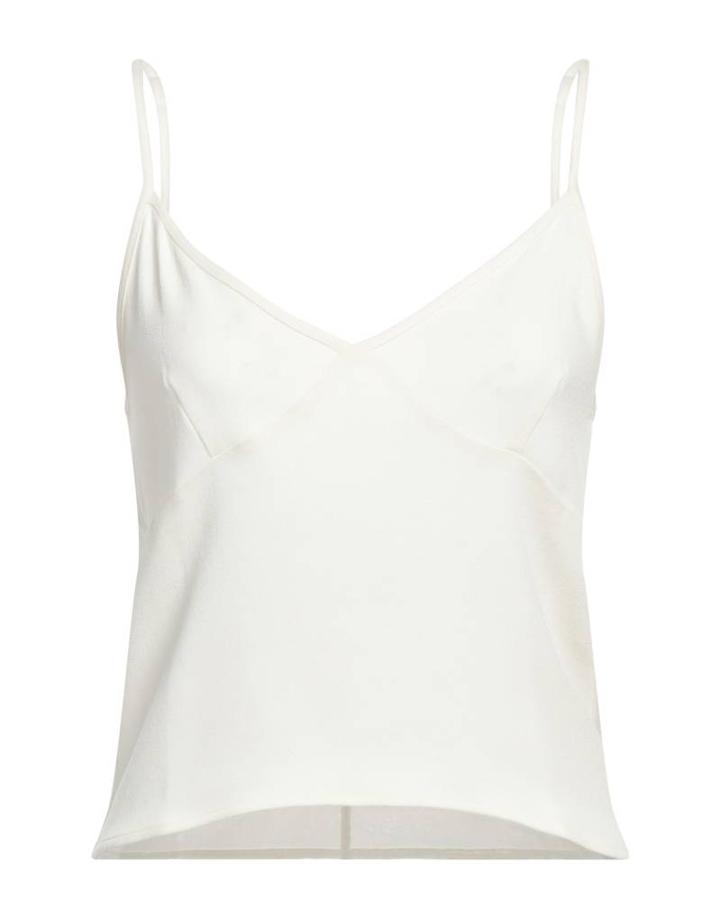 AMI ALEXANDRE MATTIUSSI Top Damen Weiß von AMI ALEXANDRE MATTIUSSI