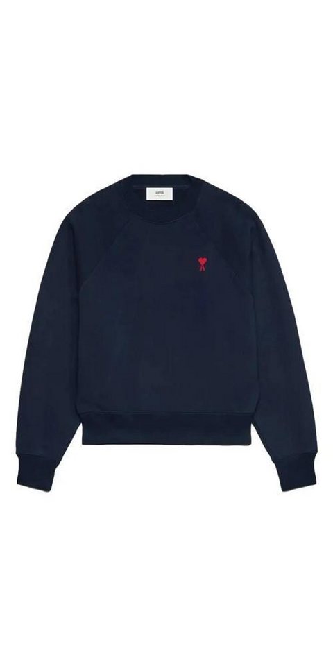 AMI PARIS - ALEXANDRE MATTIUSSI Rundhalspullover Ami Paris Pullover Schwarz Herren XXL AMI PARIS - ALEXANDRE MATTIUSSI Rundhalspullover Ami Paris Pullover Schwarz Herren XXL von AMI PARIS - ALEXANDRE MATTIUSSI